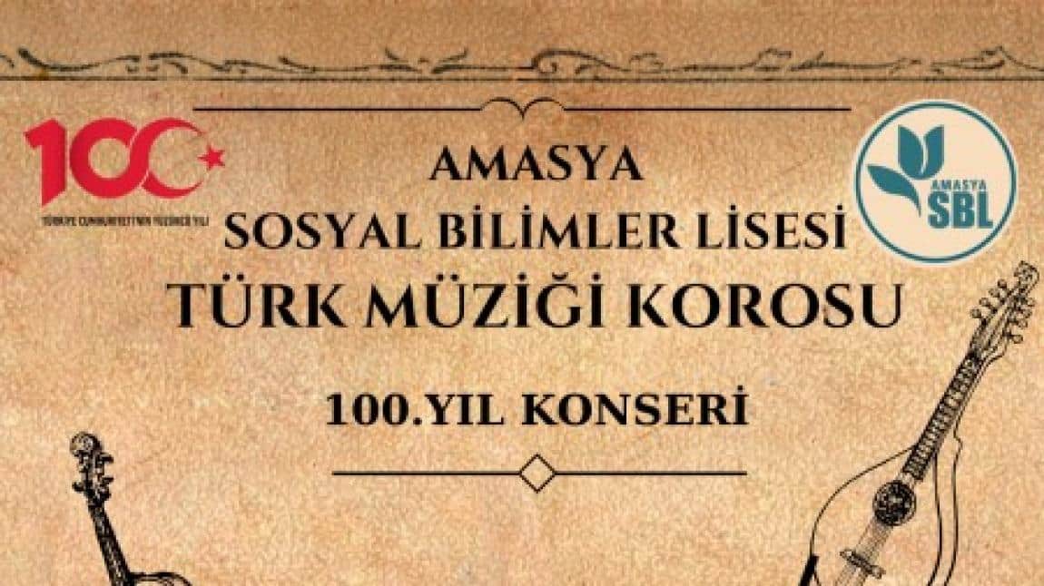 Okulumuz Türk Müziği Korosu 100.Yıl Konseri Düzenledi.
